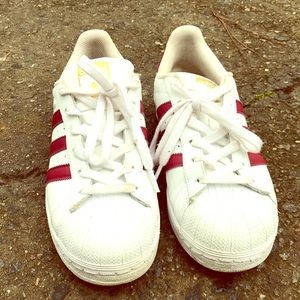 Adidas Superstar Tennis Shoes Size 7